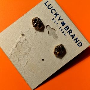 Lucky Brand Owl stud earrings